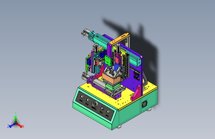 点胶机设计图纸