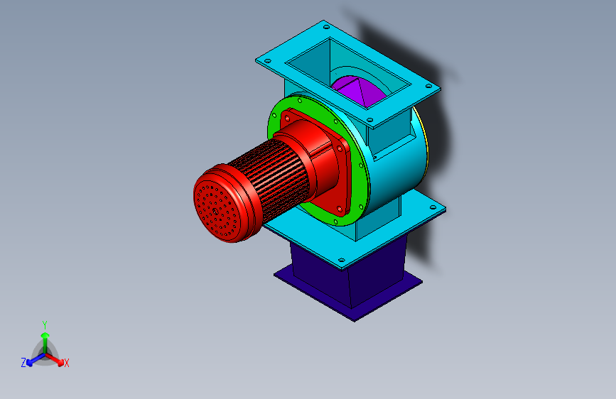 电动叶轮卸料器 关风器
