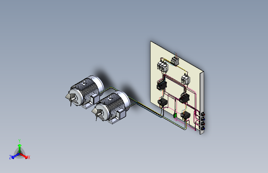 电机顺序启动控制