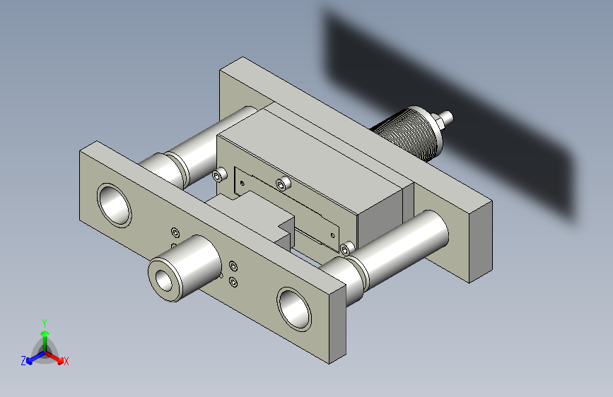电缆夹弯曲整形切边复合模