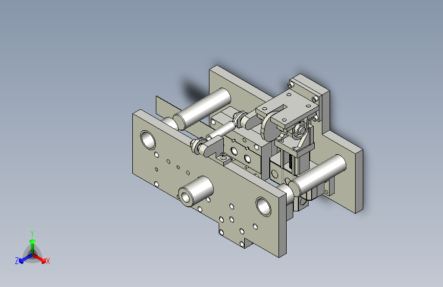电线外保护铝管级进模具
