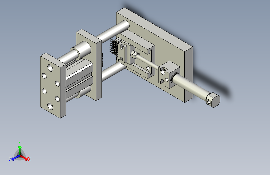 电子零件拉直脚模具
