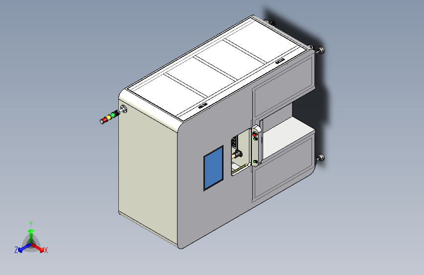 电子烟多穴防水测试设备3D模型