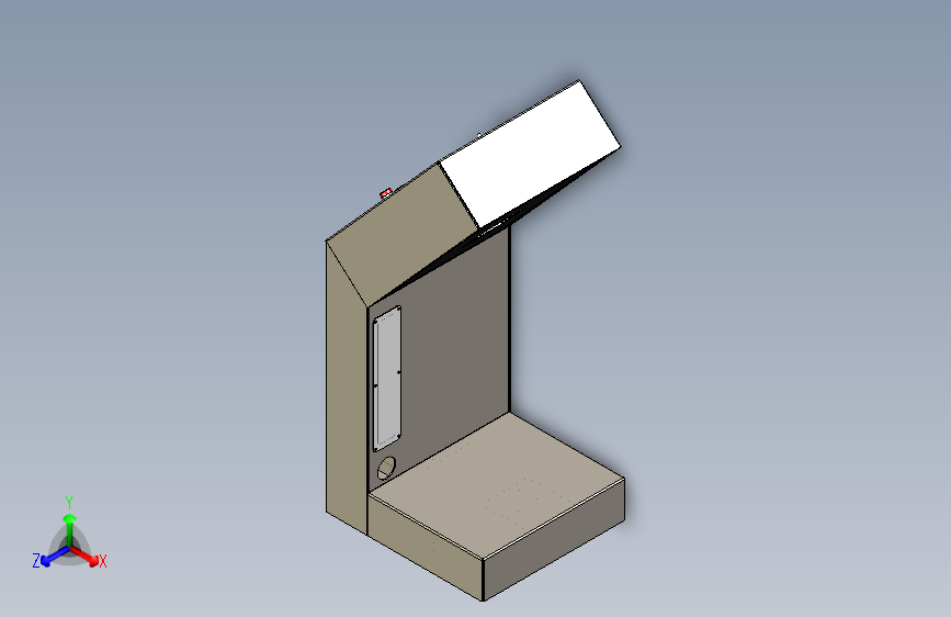 雕刻机移动控制箱