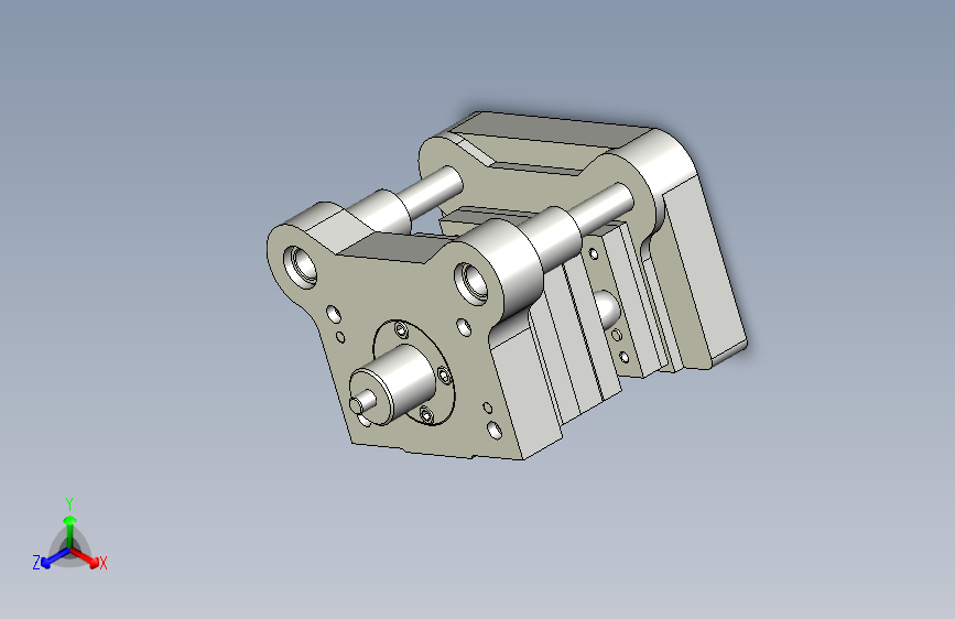 订书机定位板冲孔落料+成形翻孔模设计