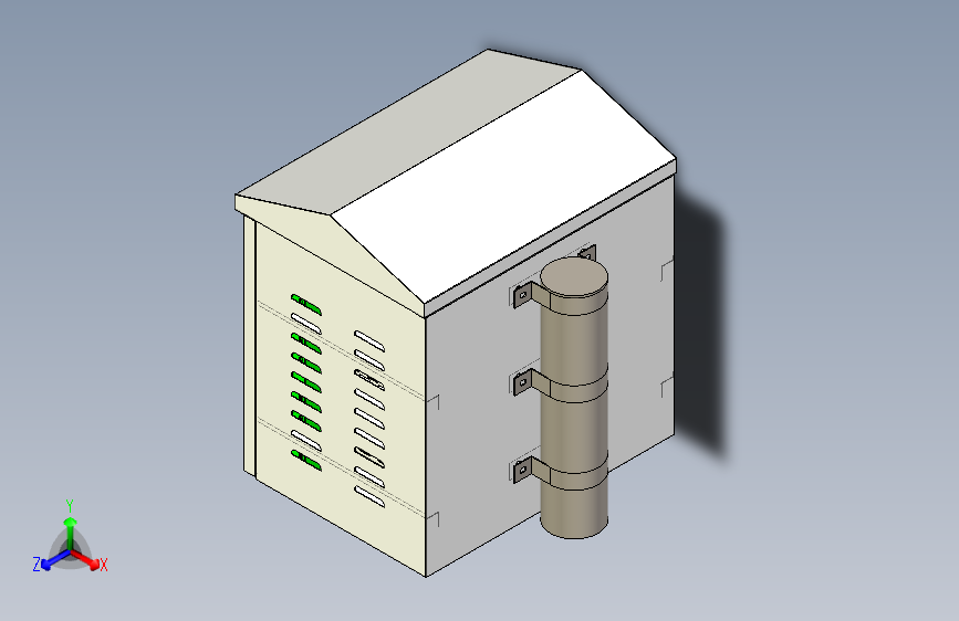 防雨箱 抱箍交接箱