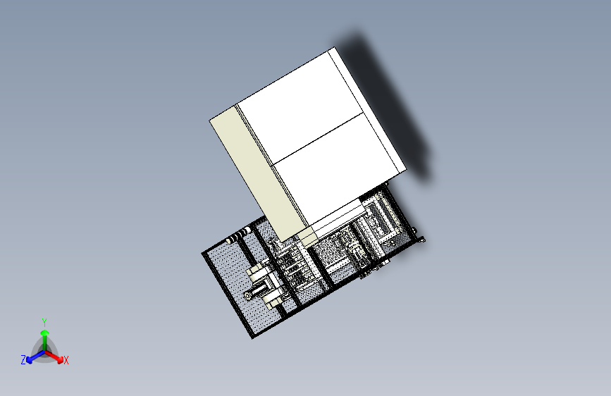 缸盖螺栓拧紧机3D模型