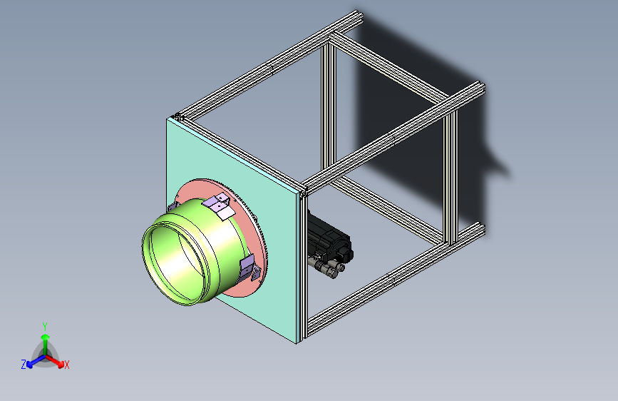 高压锅夹持旋转打磨工装