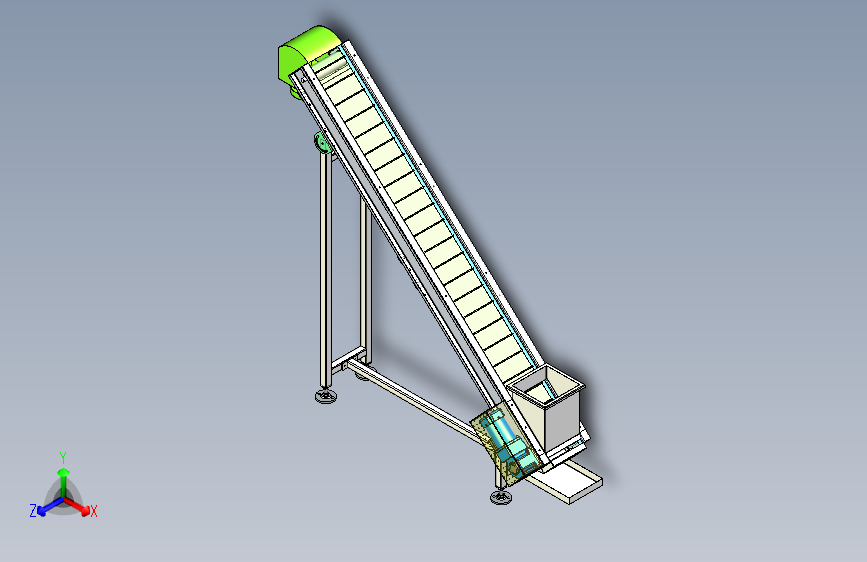 灌装机进料皮带线F