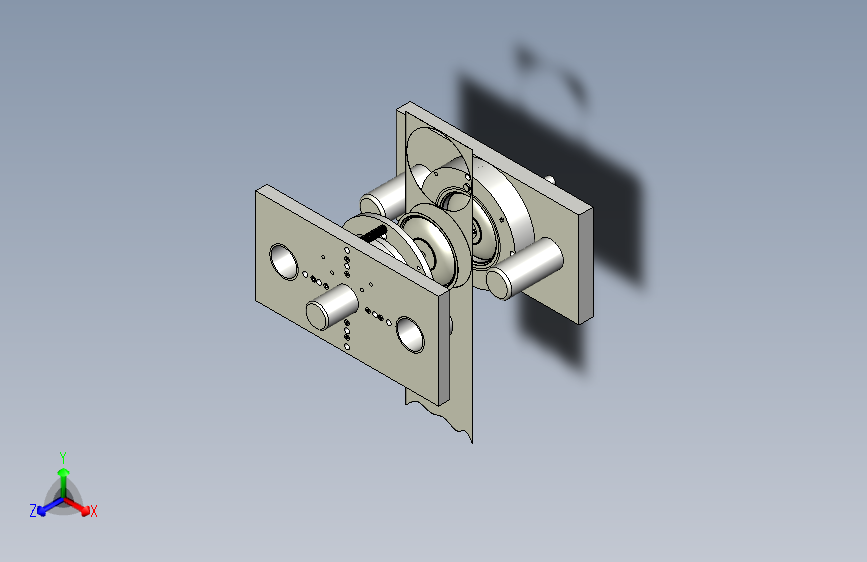锅盖落料拉深切边冲孔复合模