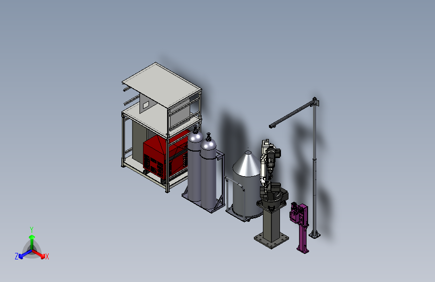 焊接机器人模组