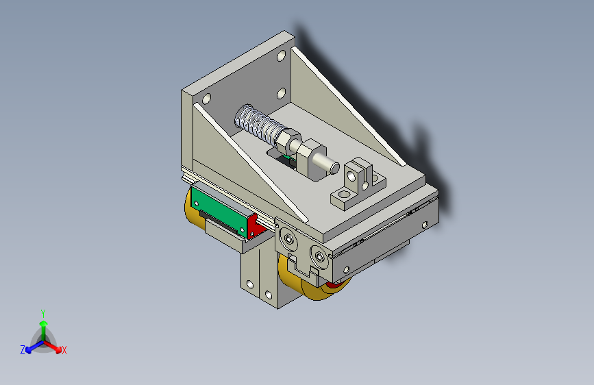 焊片机对中定位机构