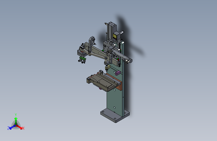 横移旋转联动机械手
