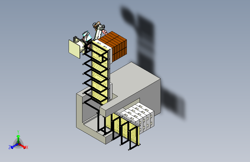 机器人码垛工作站