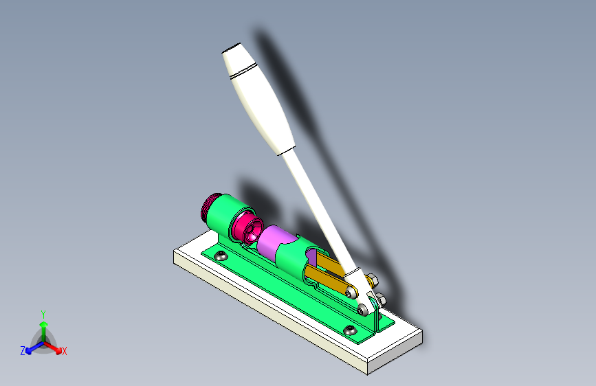 机械式开坚果工具