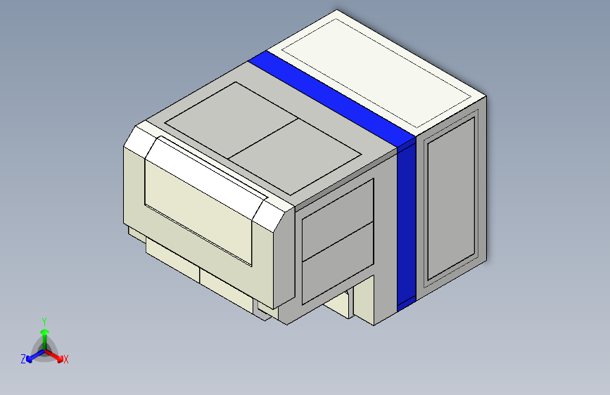 激光打孔机外壳