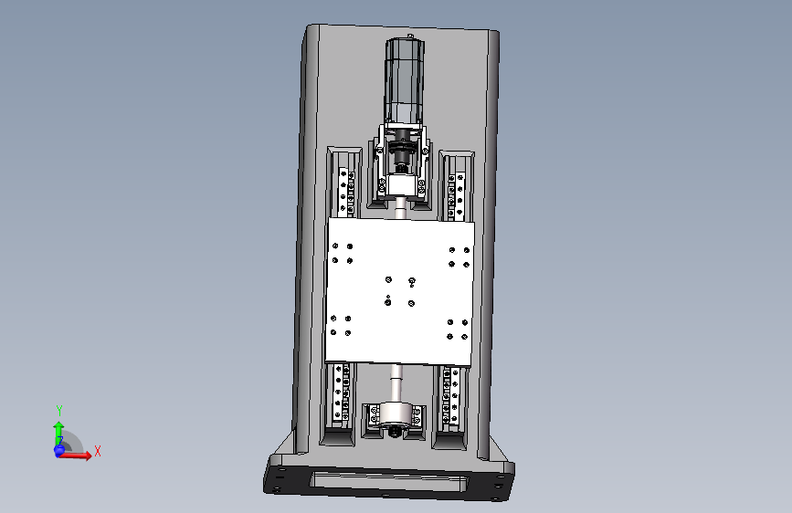XK5032垂直进给机构设计，模型+cad图纸+设计说明书