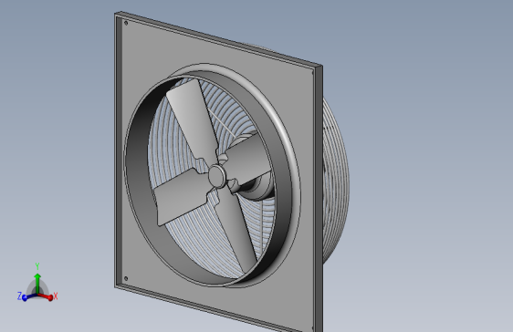 防尘直接驱动壁挂式排气扇