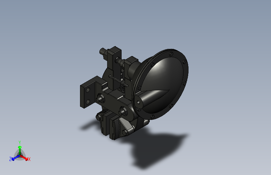 KB5空气驱动制动器_KB5-4