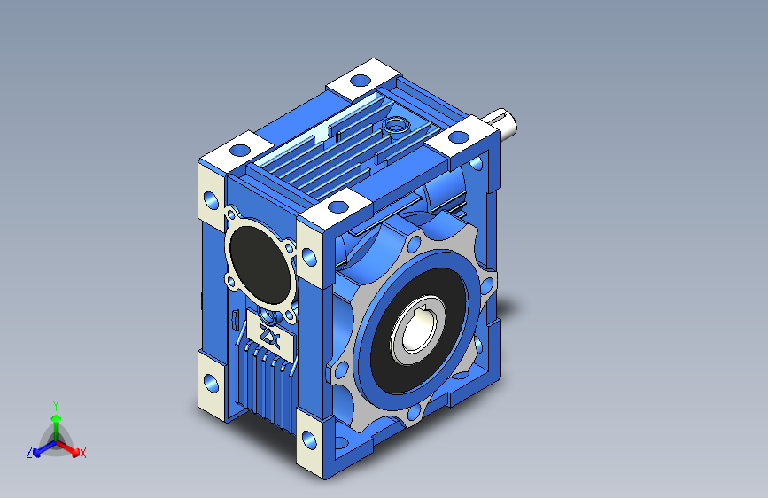 NRV030-090型蜗轮蜗杆减速机[NRV030╱20╱B3]