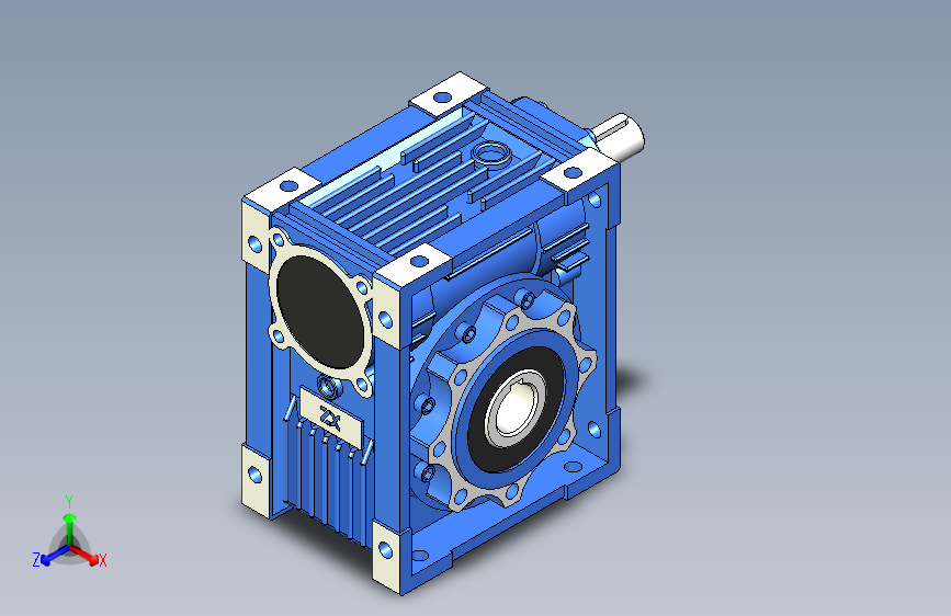 NRV030-090型蜗轮蜗杆减速机[NRV063╱20╱B3]