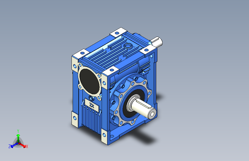 NRV030-090型蜗轮蜗杆减速机[NRV063╱20╱DS╱B3]