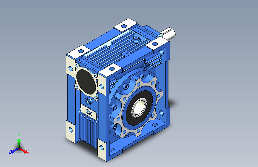 NRV030-090型蜗轮蜗杆减速机[NRV090╱20╱B3]