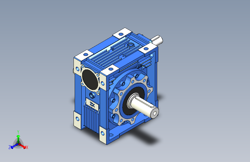 NRV030-090型蜗轮蜗杆减速机[NRV090╱20╱DS╱B3]