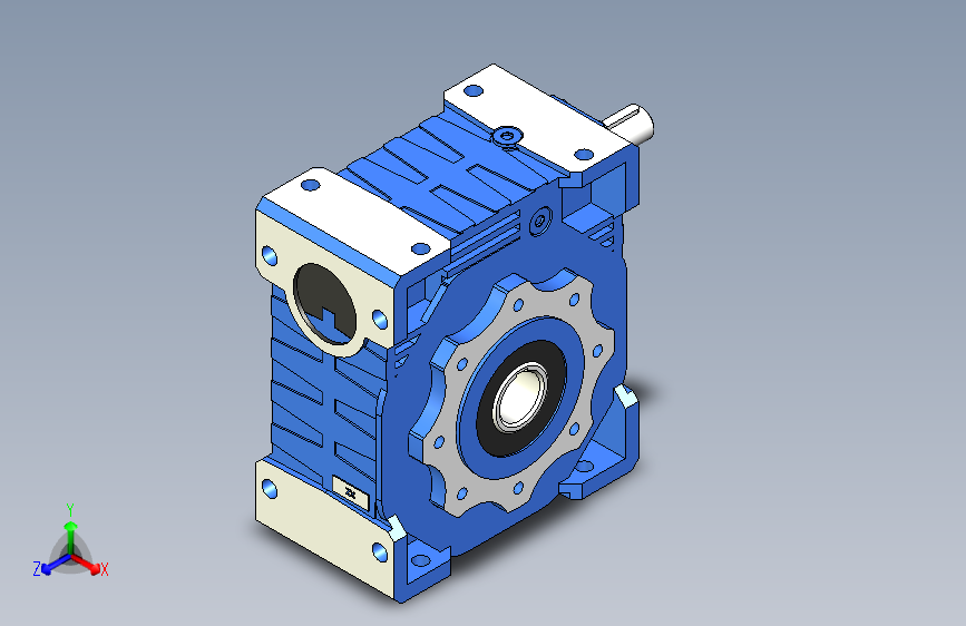 NRV110-150型蜗轮蜗杆减速机[NRV110╱20╱B3]