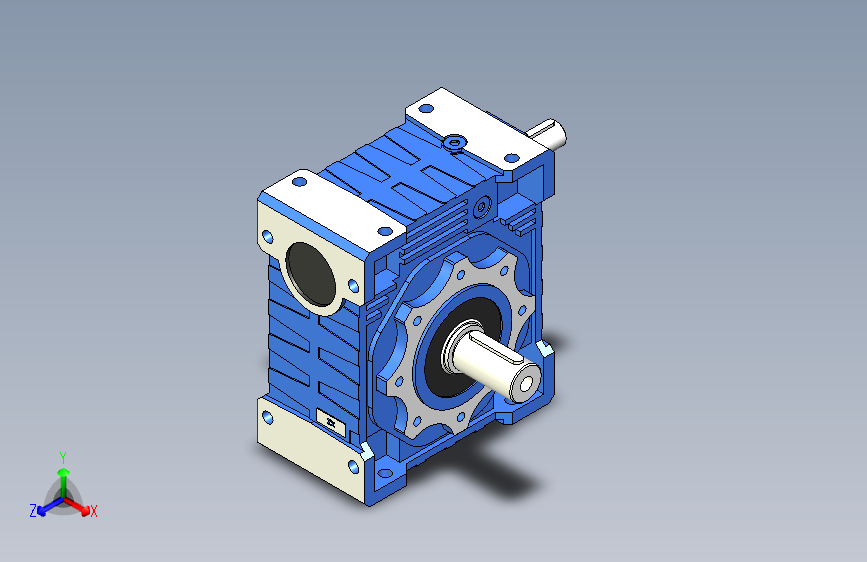 NRV110-150型蜗轮蜗杆减速机[NRV110╱20╱DS╱B3]