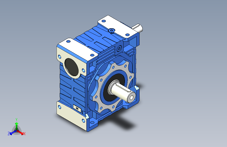 NRV110-150型蜗轮蜗杆减速机[NRV110╱20╱SS1╱B3]
