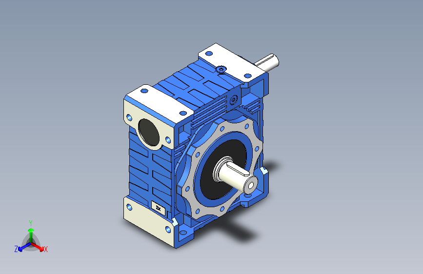 NRV110-150型蜗轮蜗杆减速机[NRV130╱20╱DS╱B3]
