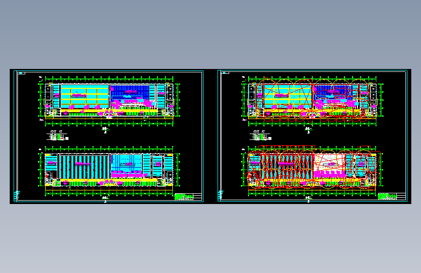 四向车与潜伏式AGV储存含AP布局