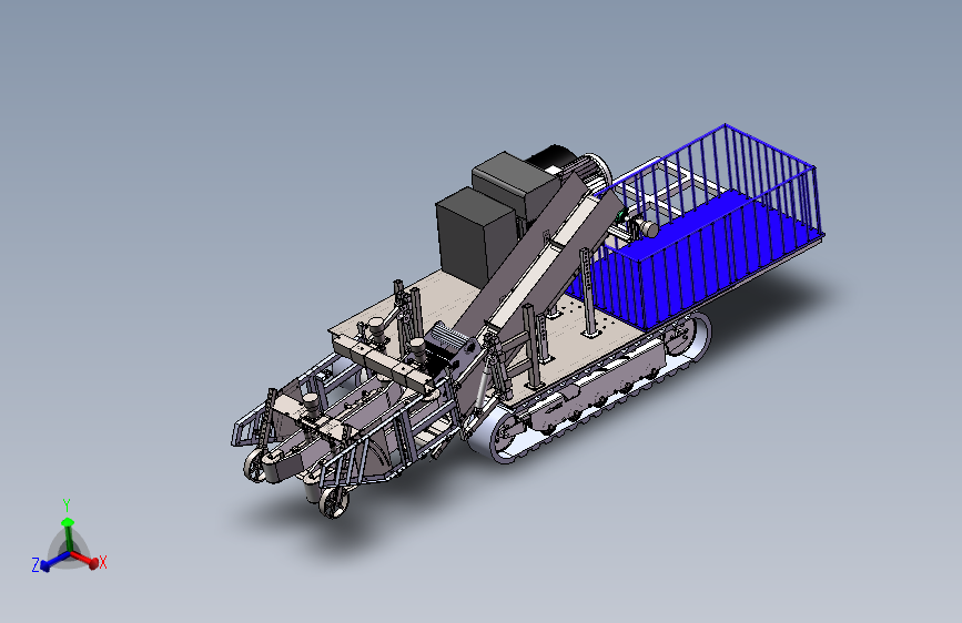 甘蔗收割机SW2022三维图 1731761