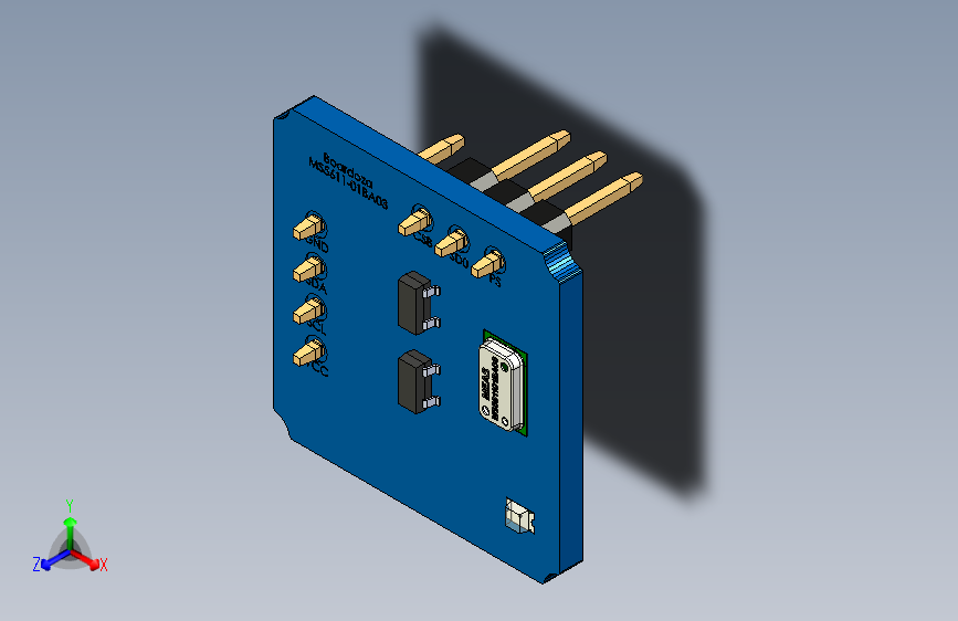 B0002950-Boardoza_MS5611_气压传感器