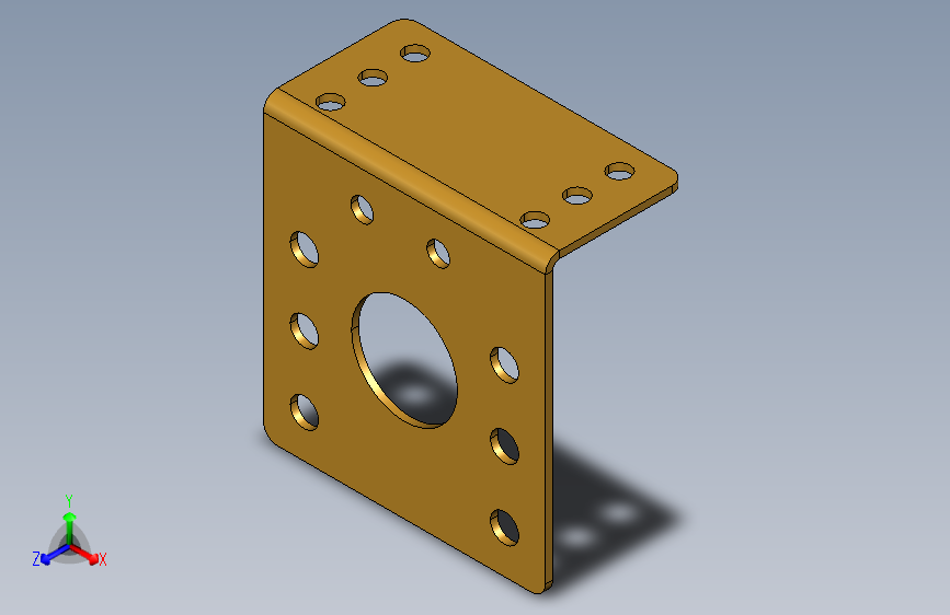 B0002951-直流电机支架