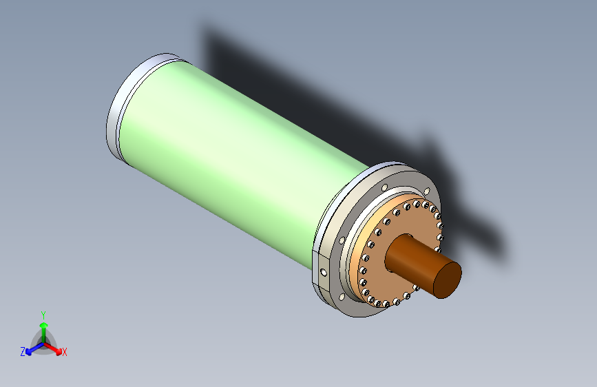 B0002991-焊接型液压缸 250x100x550 毫米