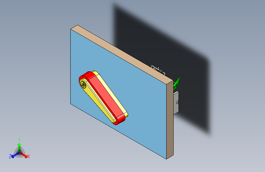 B0003011-左弹珠台翻转杆组件