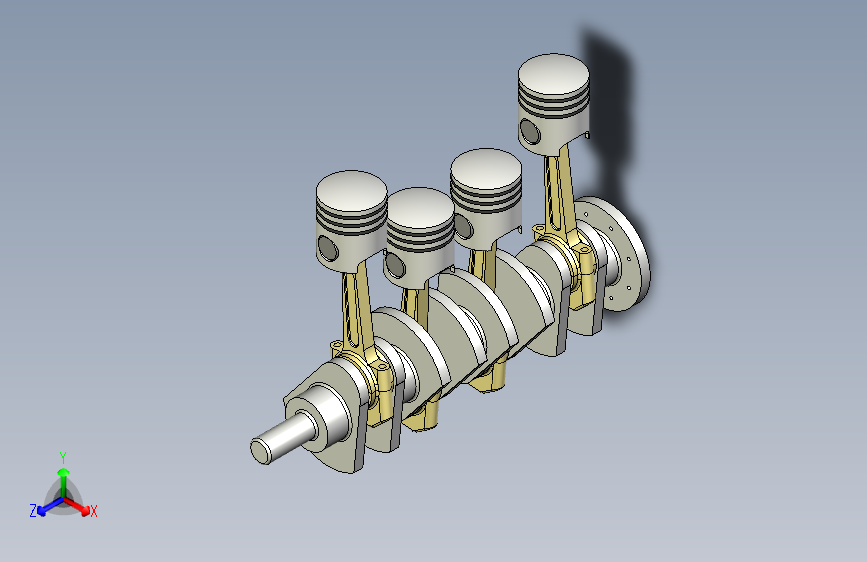 B0003024-4缸发动机
