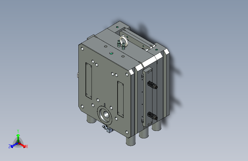 B0003053-压铸模具 12 模穴
