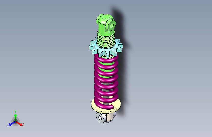 B0003102-减震器模型