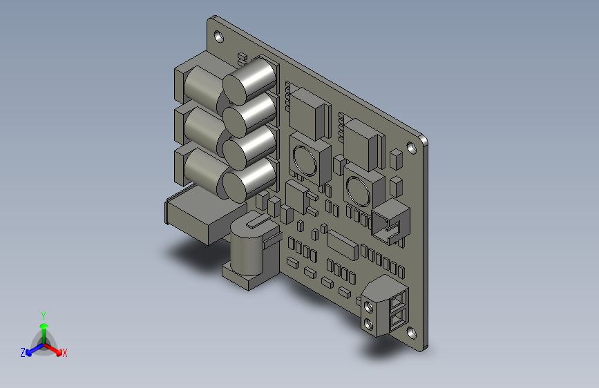 B0003148-CA-403S电路板迷你路由器不间断电源 40 瓦 4端口