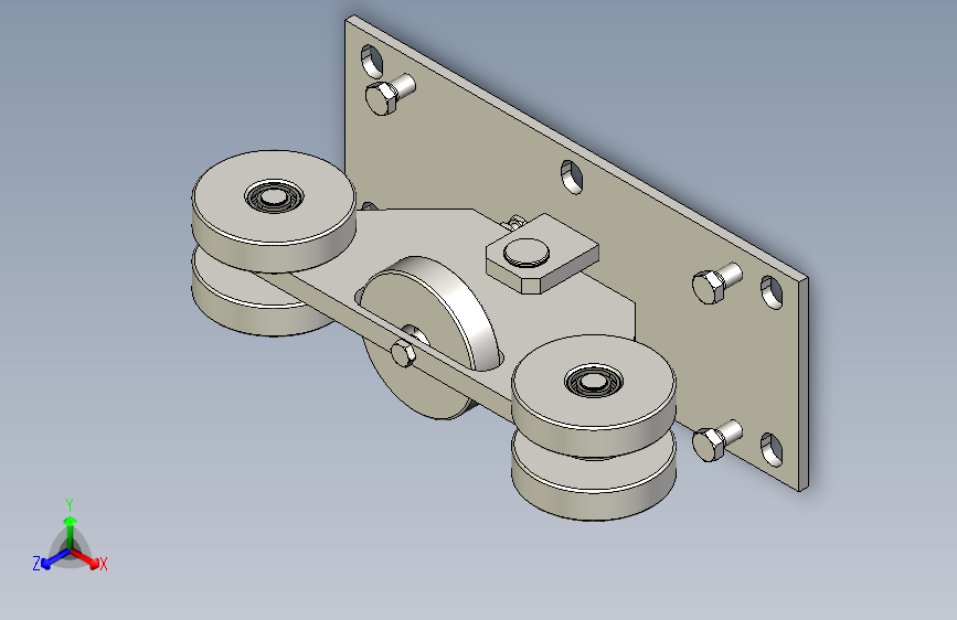 B0003186-5轮悬臂门吊架