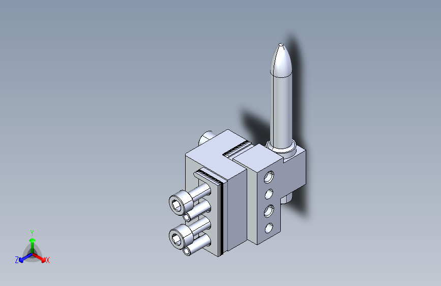 B0003238-焊接夹具，1E P1E2C 针座安装组件-2-向可调组件