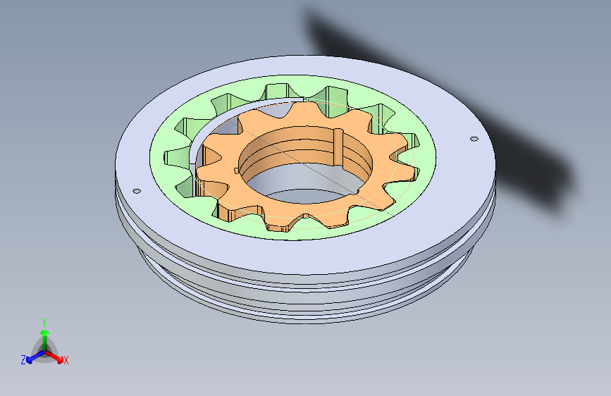 B0003284-液压内齿轮泵（辅助充电泵）