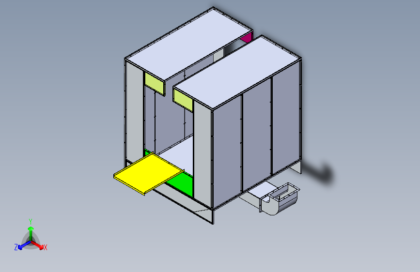 B0003326-粉末涂层室