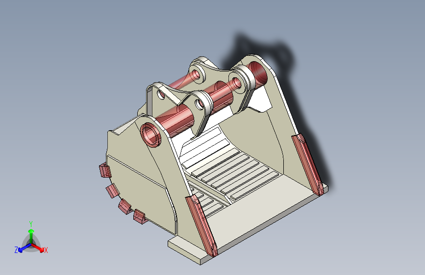 B0003341-日立 EX 1200挖斗