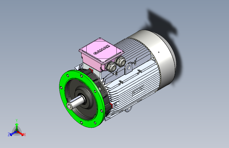 B0003412-GAMAK 3G AGM 200-L B5 汽油发动机 37千瓦