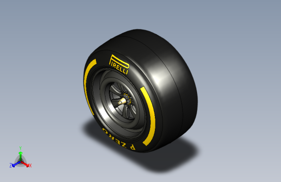 B0003422-一级方程式赛车前轮