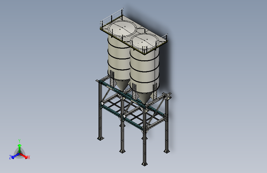 B0003425-工业筒仓